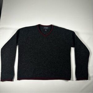 Vintage 90s American Eagle Outfitters 100% Wool Sweater Rolled Hem Women’s M